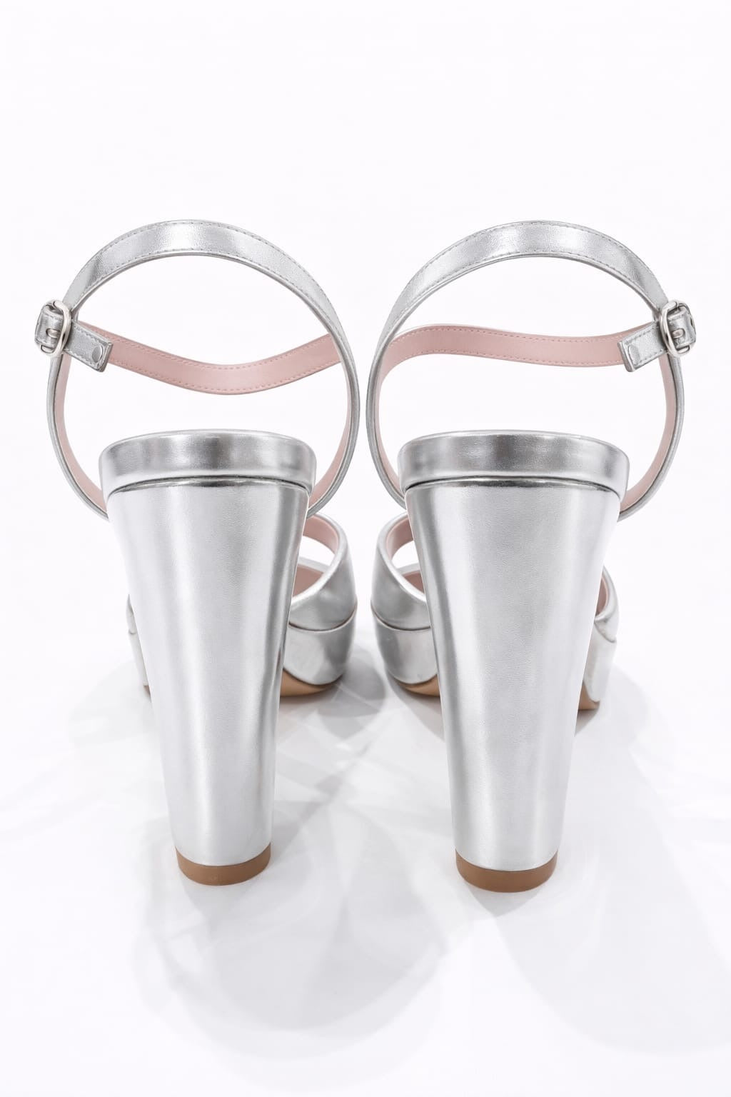 Sandalia Amalfi para mujer Plateado Light