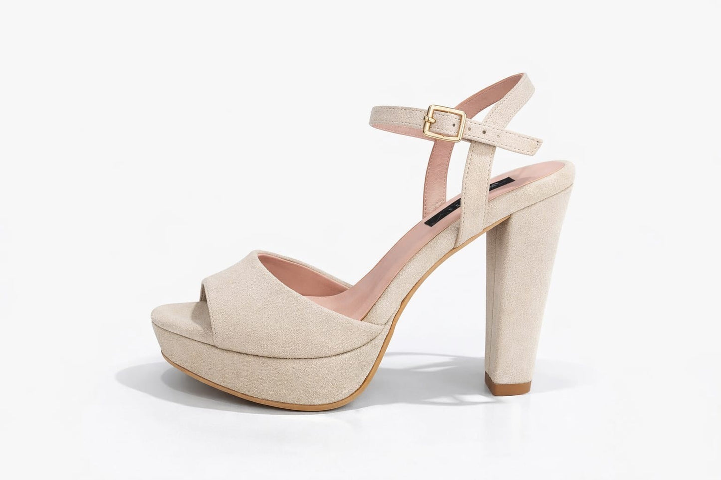 Sandalia Amalfi para mujer suede Hueso