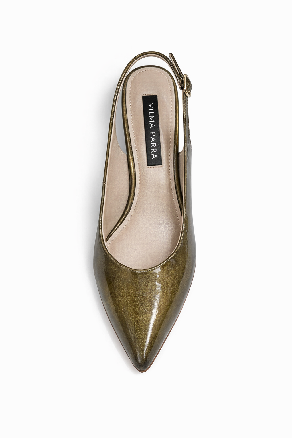 Zapato Stiletto destalonado con taco ancho Vilma