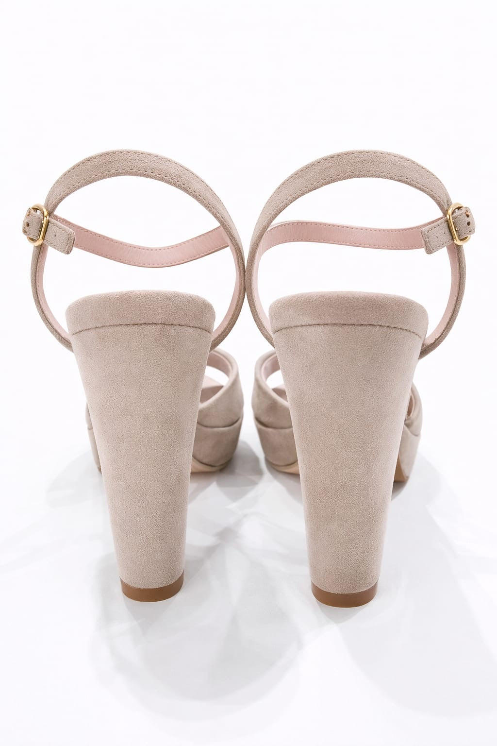 Sandalia Amalfi para mujer suede Hueso