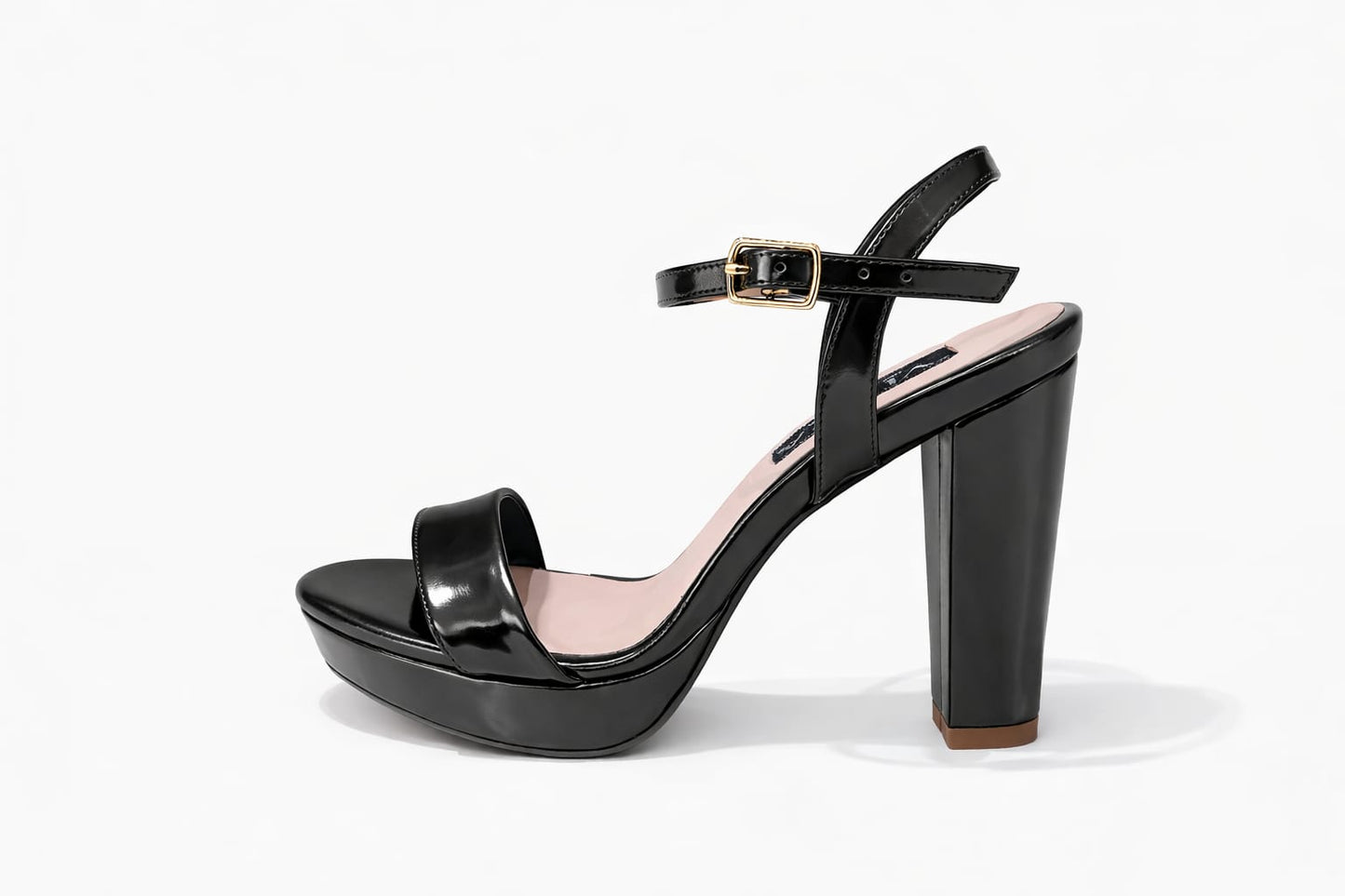 Sandalia Capri para mujer Negro Charol