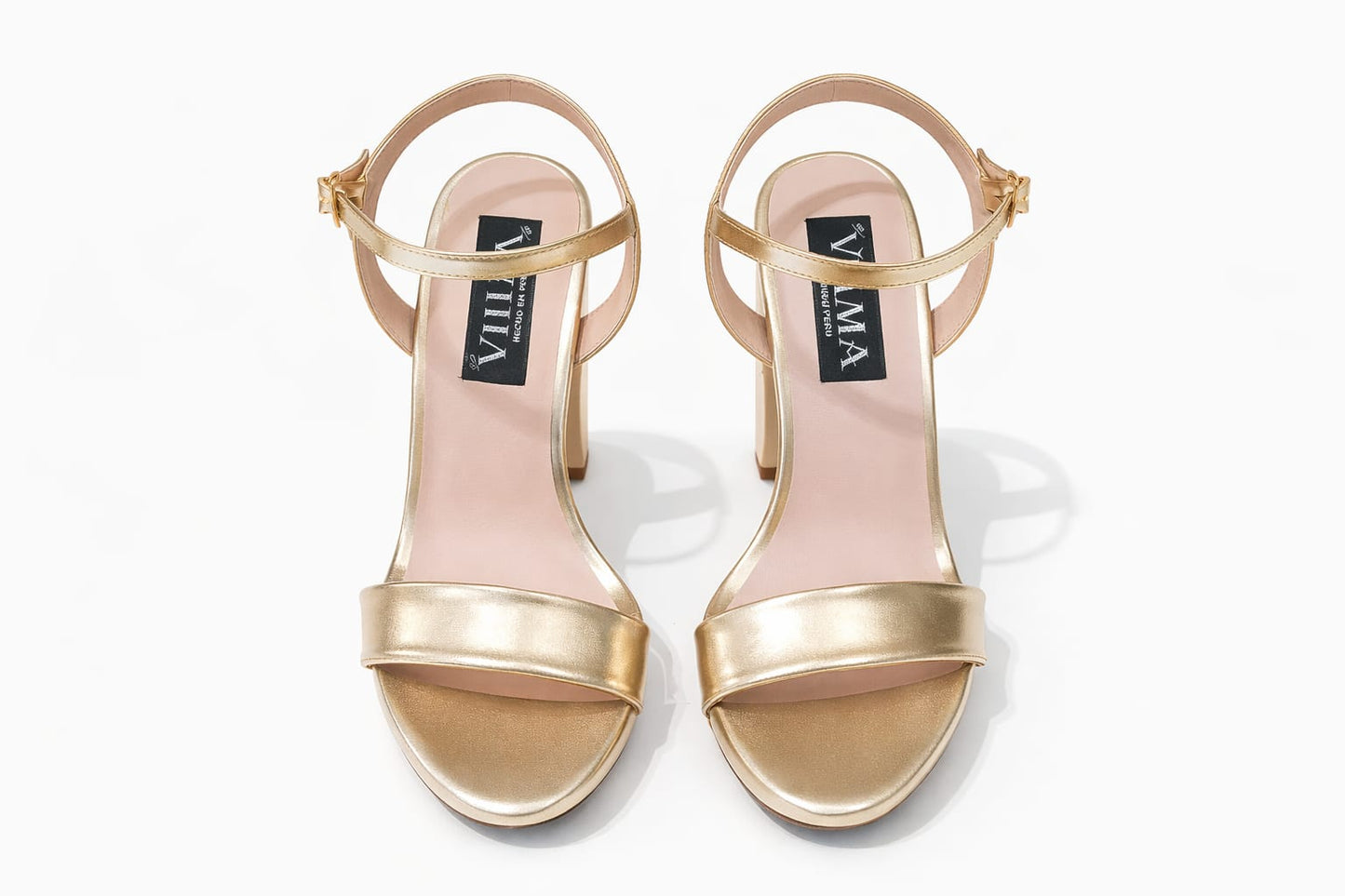 Sandalia Capri para mujer Dorado