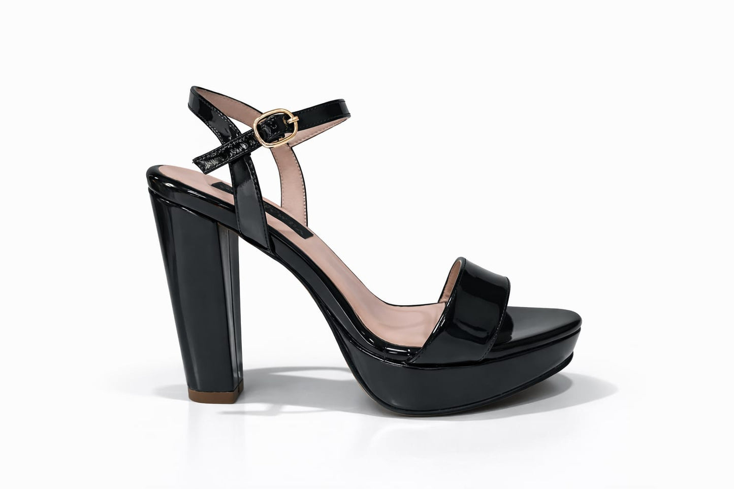 Sandalia Capri para mujer Negro Charol