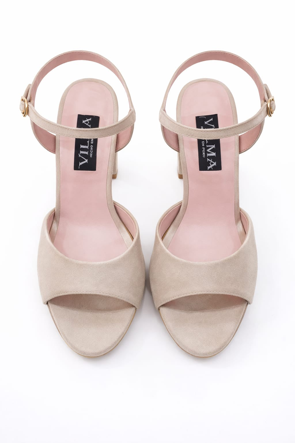 Sandalia Amalfi para mujer suede Hueso