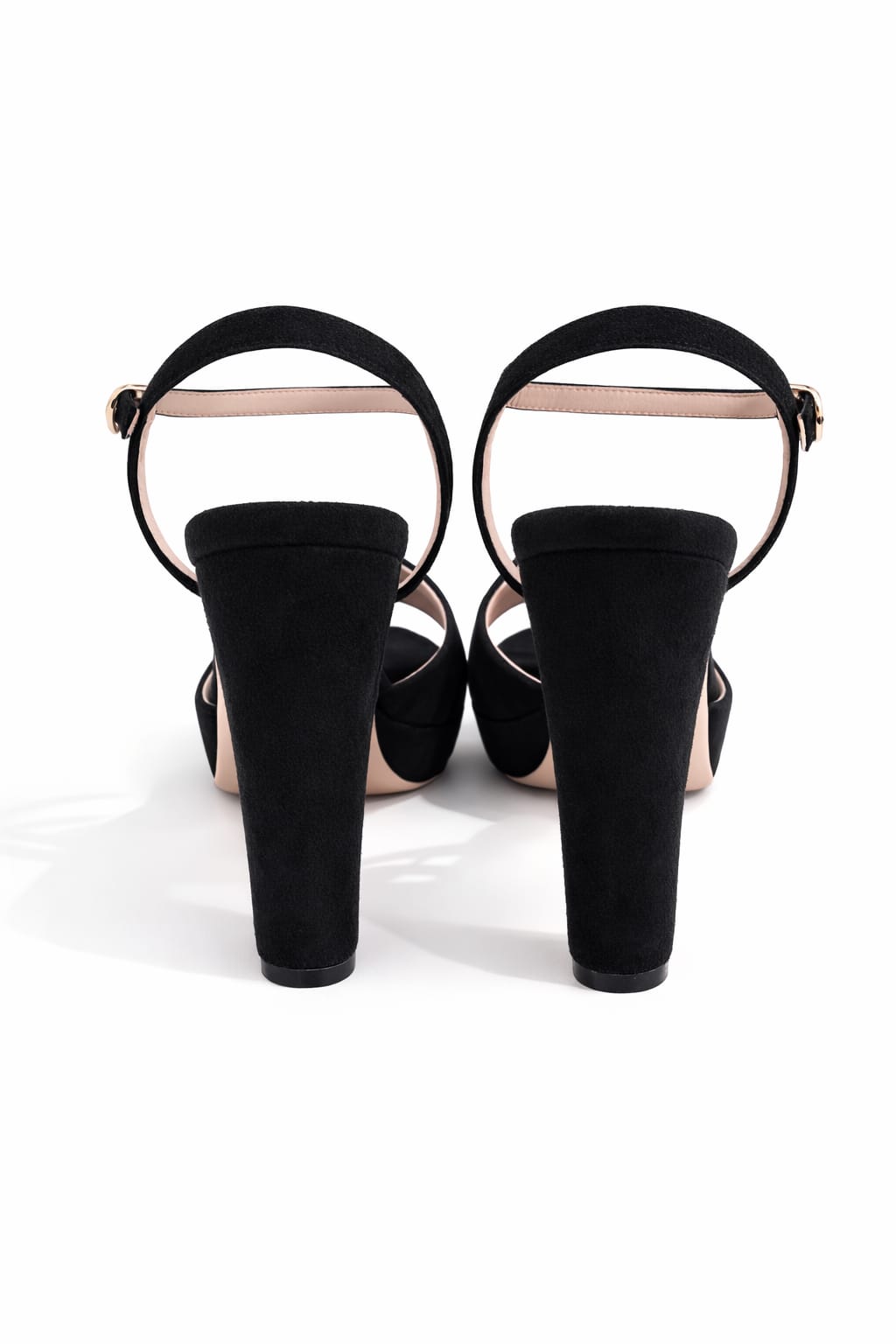 Sandalia Amalfi para mujer negro Suede