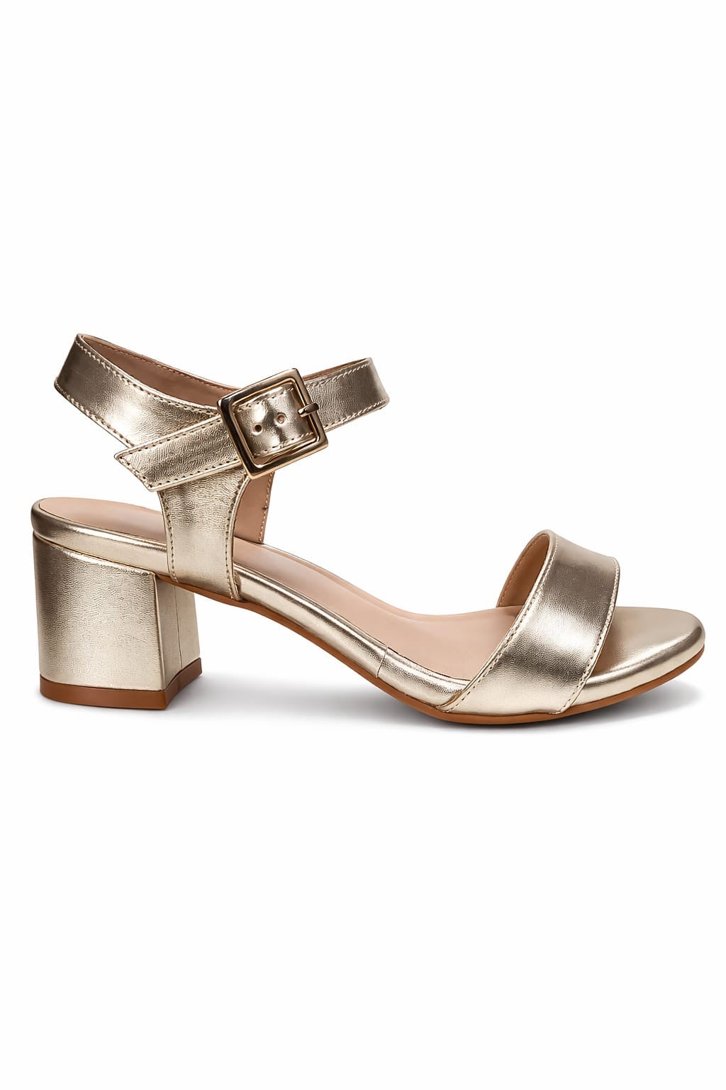 Sandalia Taco x5 Dorado Light
