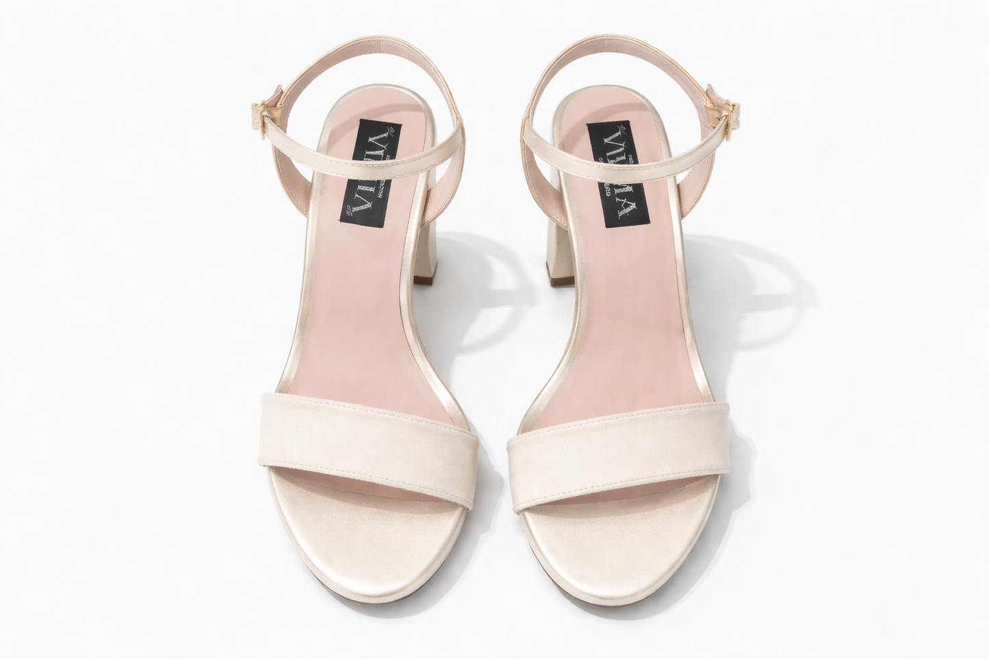 Sandalia Capri para mujer hueso suede