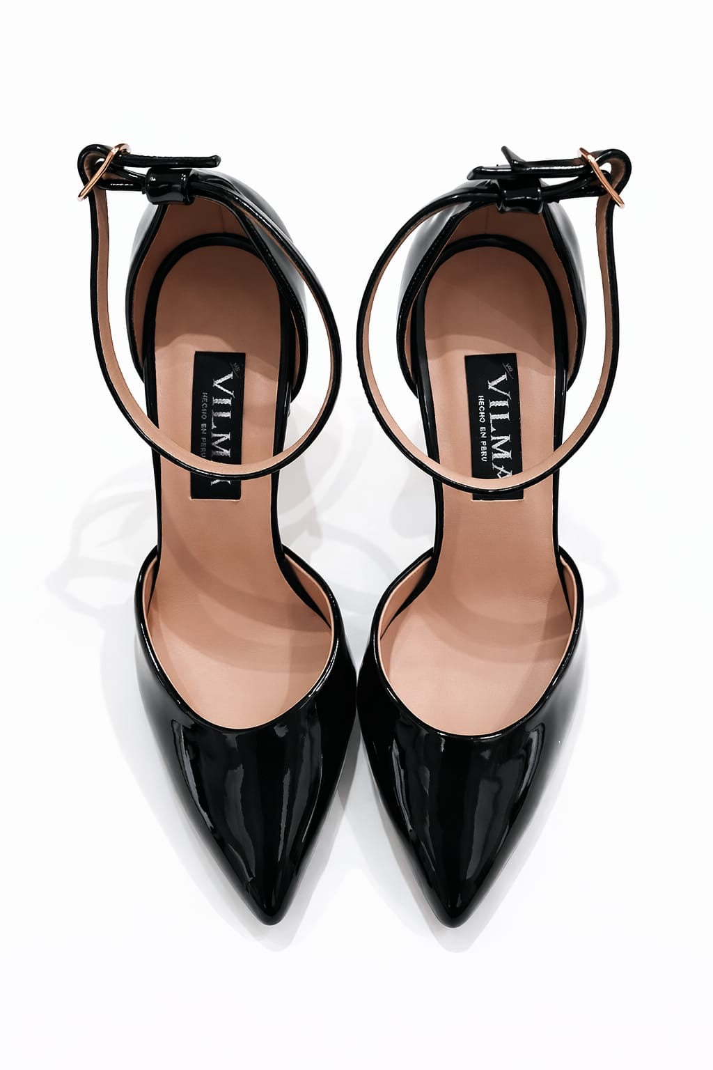 Stiletto openay tacón grueso 9 cm
