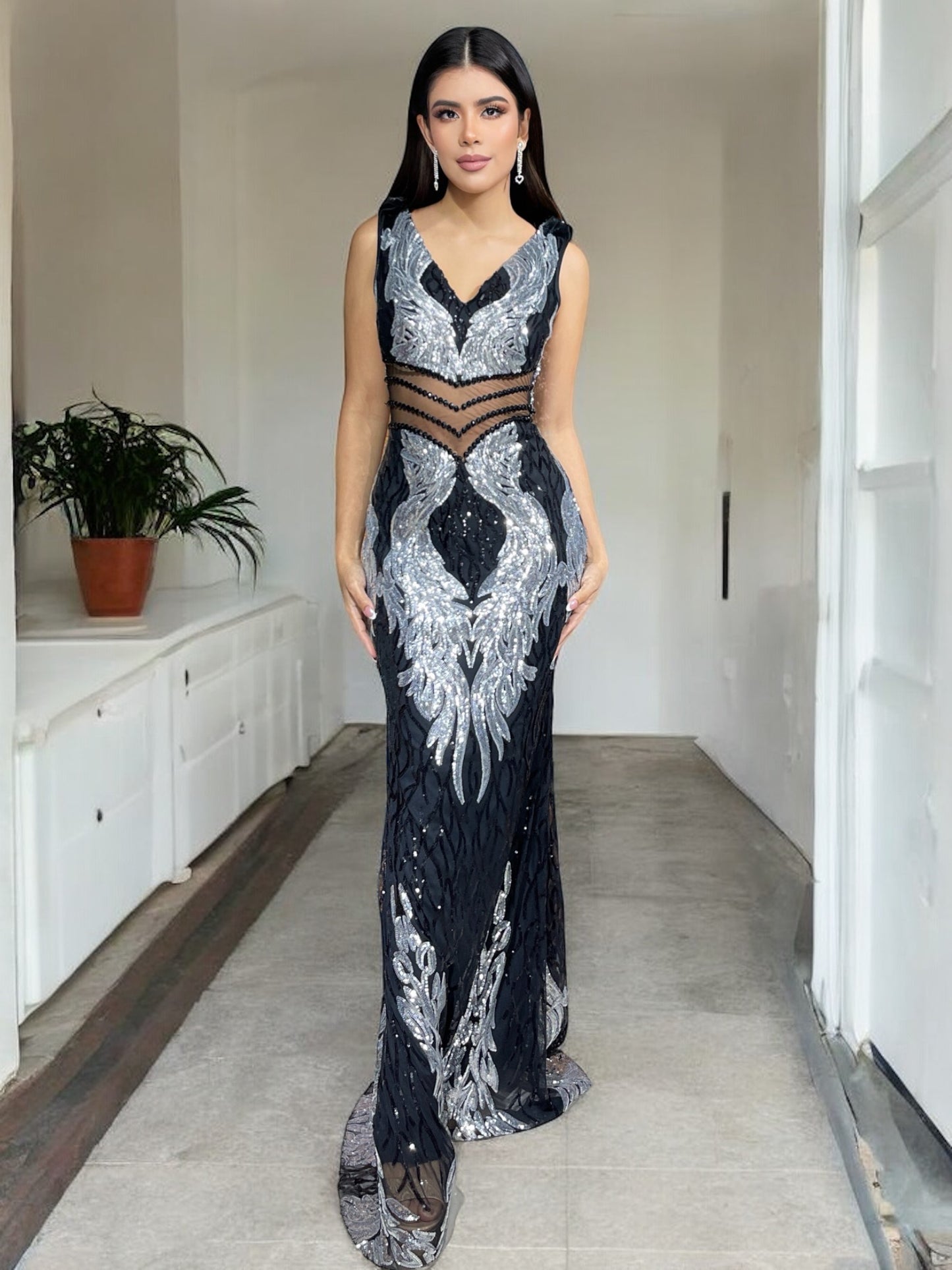 VESTIDO LENTEJUELAS MERMAID