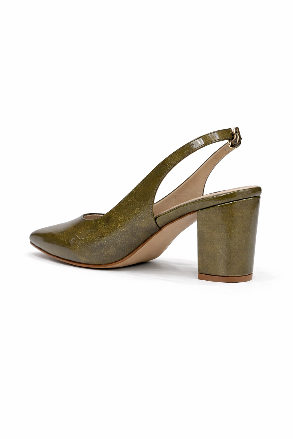 Zapato Stiletto destalonado con taco ancho Vilma