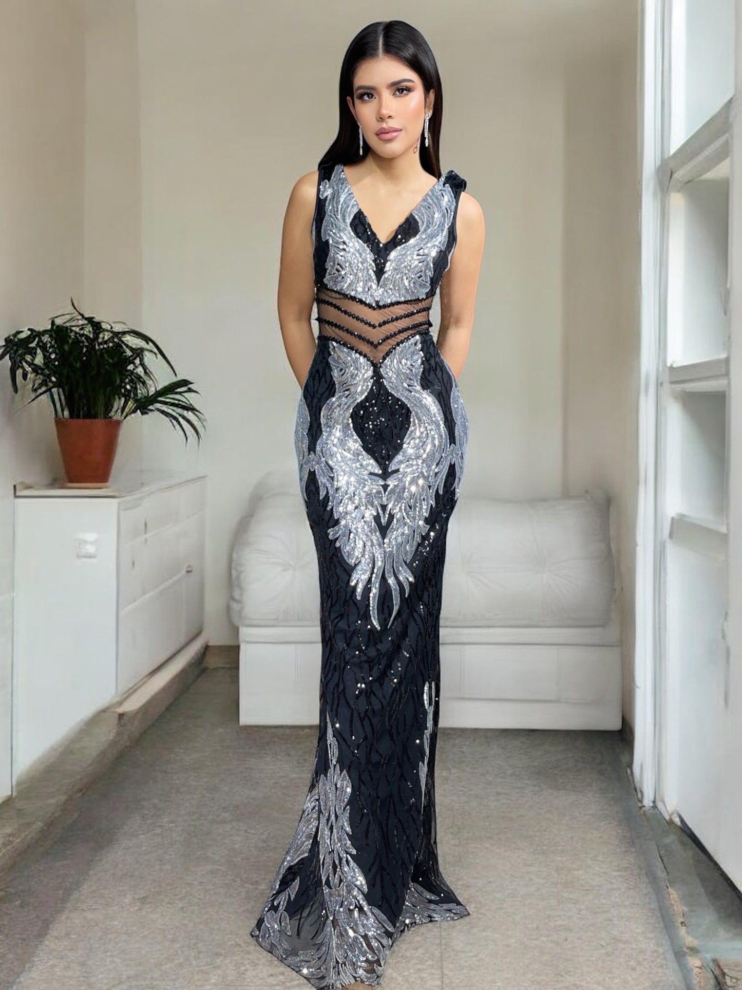 VESTIDO LENTEJUELAS MERMAID