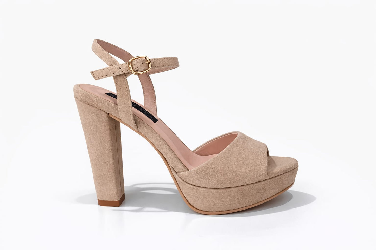 Sandalia Amalfi para mujer Suede beige