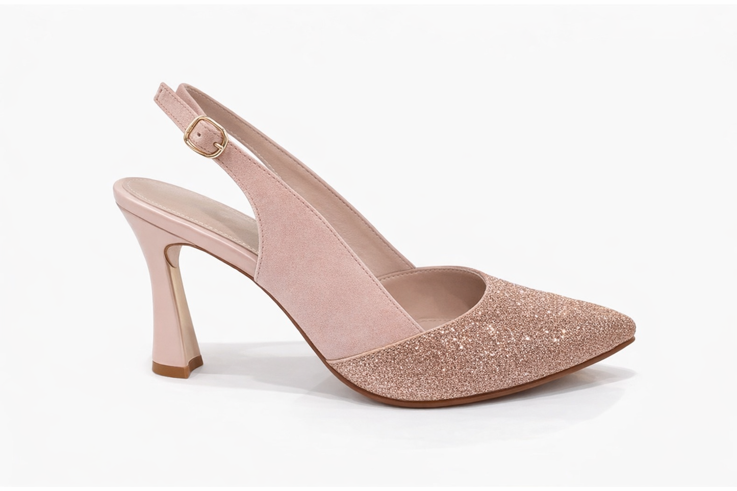 Zapato Stiletto destalonado con taco copa Vilma