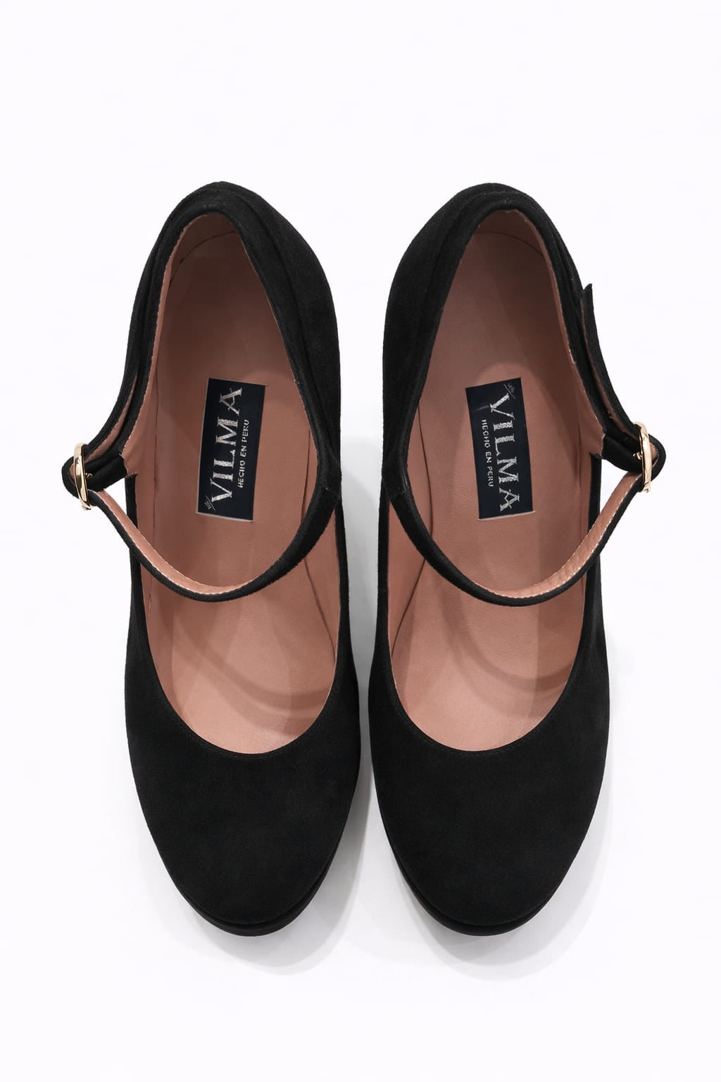 Calzado VERSAILLES ORTOPEDICO sueder negro taco x12