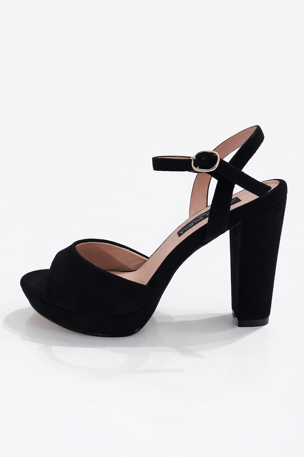 Sandalia Amalfi para mujer negro Suede