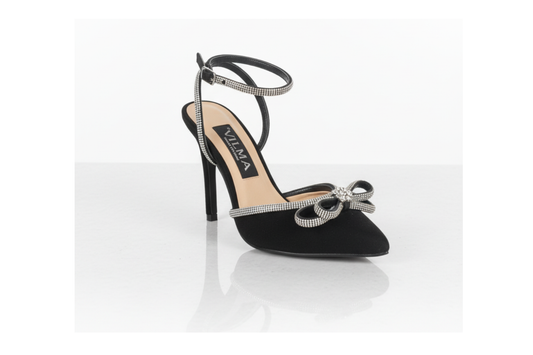 Zapato strass x9 cm fino Vilma