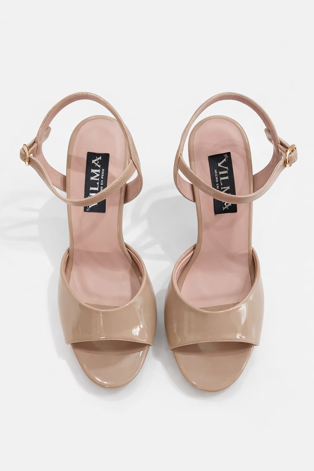 Sandalia Amalfi para mujer Charol Galleta