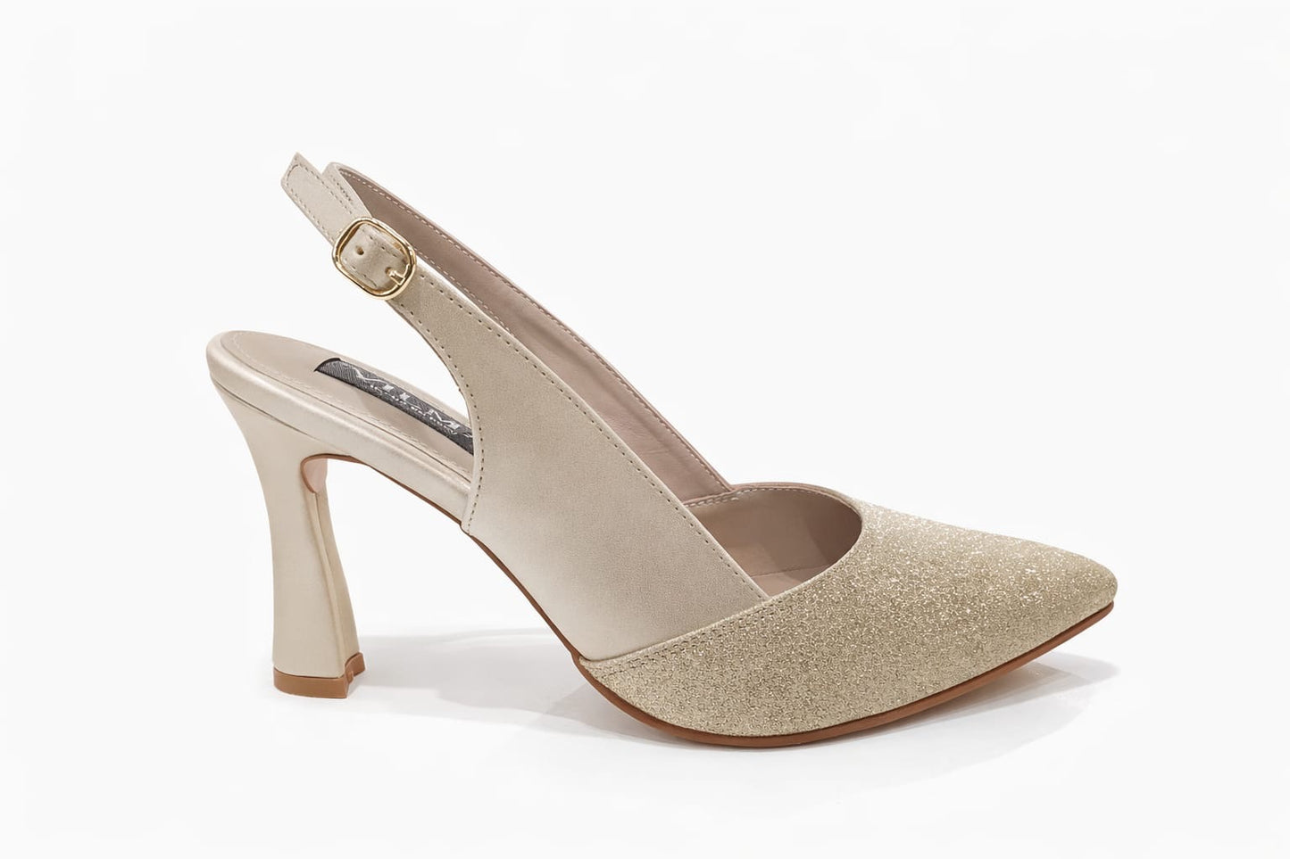 Zapato Stiletto destalonado con taco copa Vilma