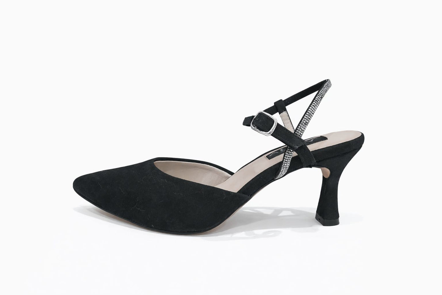 Stiletto destalonado con taco fino Vilma