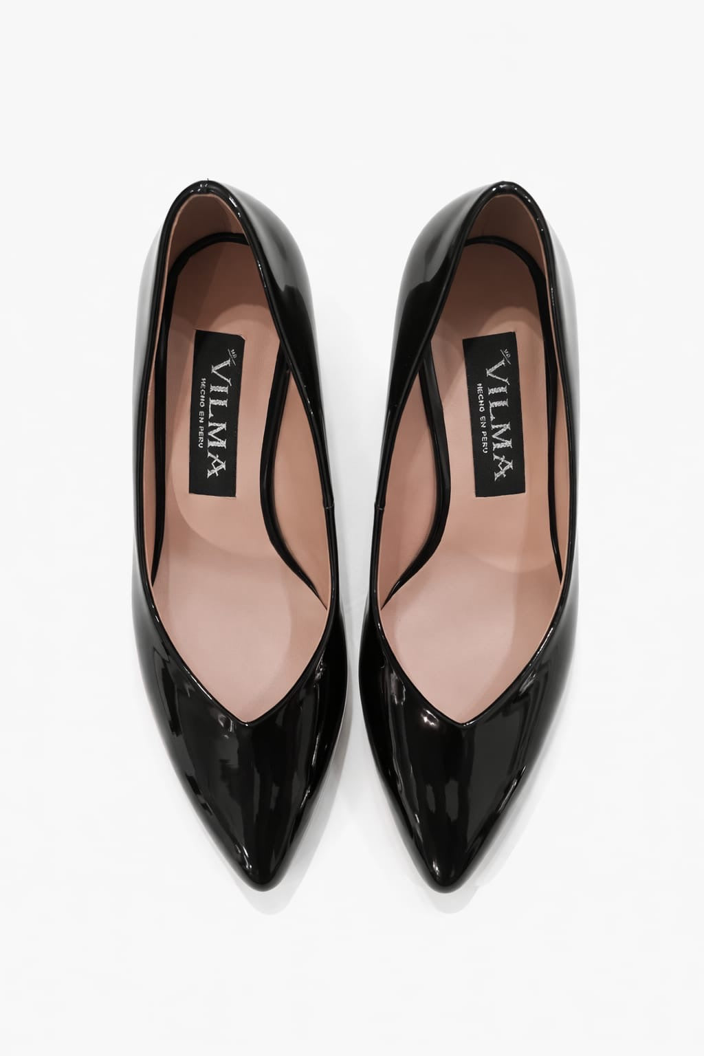 Stiletto dorsay tacón grueso 5 cm