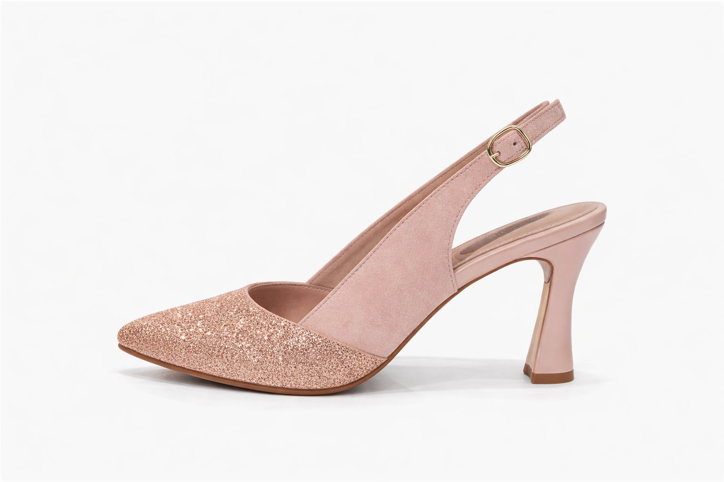 Zapato Stiletto destalonado con taco copa Vilma